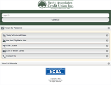 Tablet Screenshot of mysacu.com